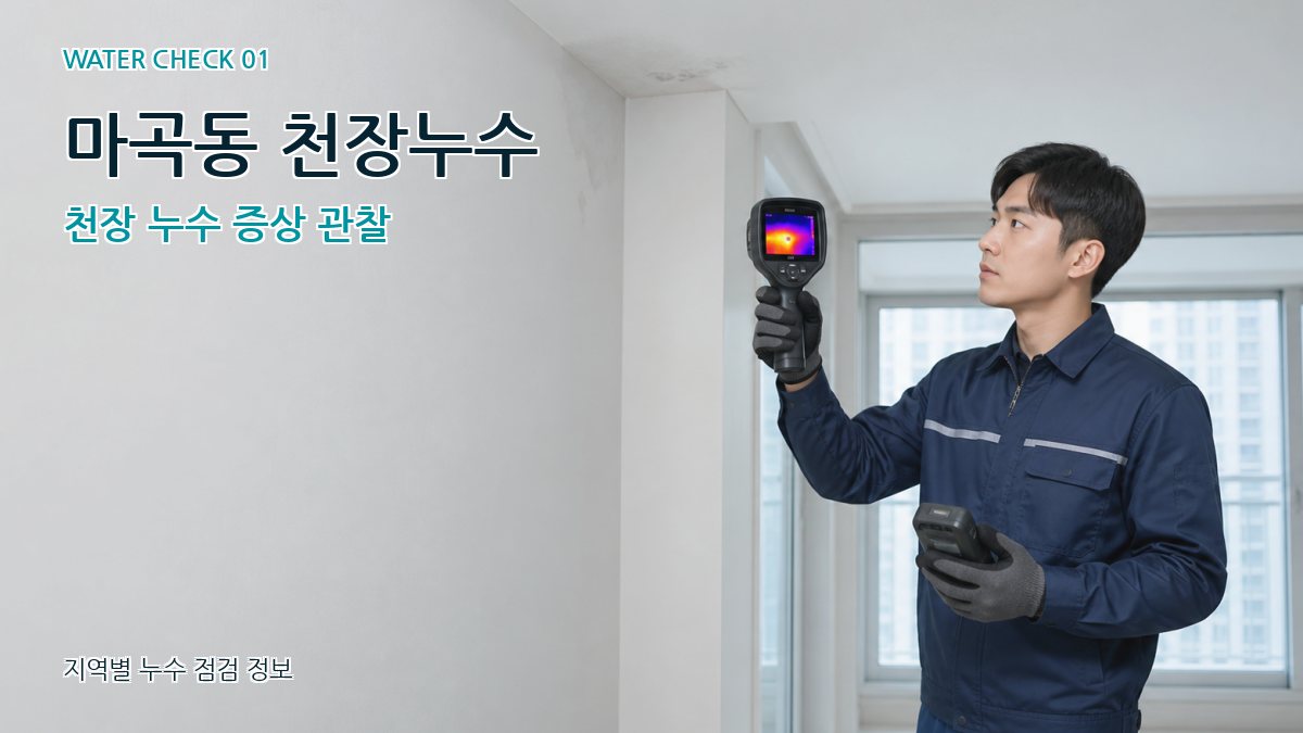 마곡동 천장누수 천장 누수 증상 관찰