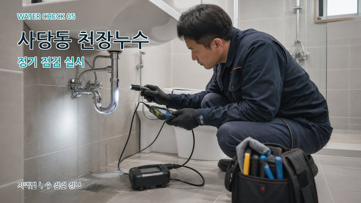 사당동 천장누수 정기 점검 실시
