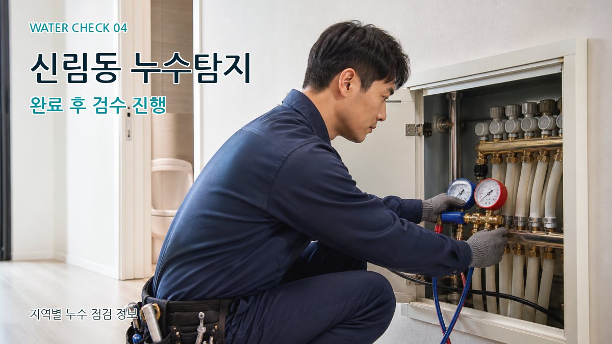 신림동 누수탐지 누수탐지 이미지