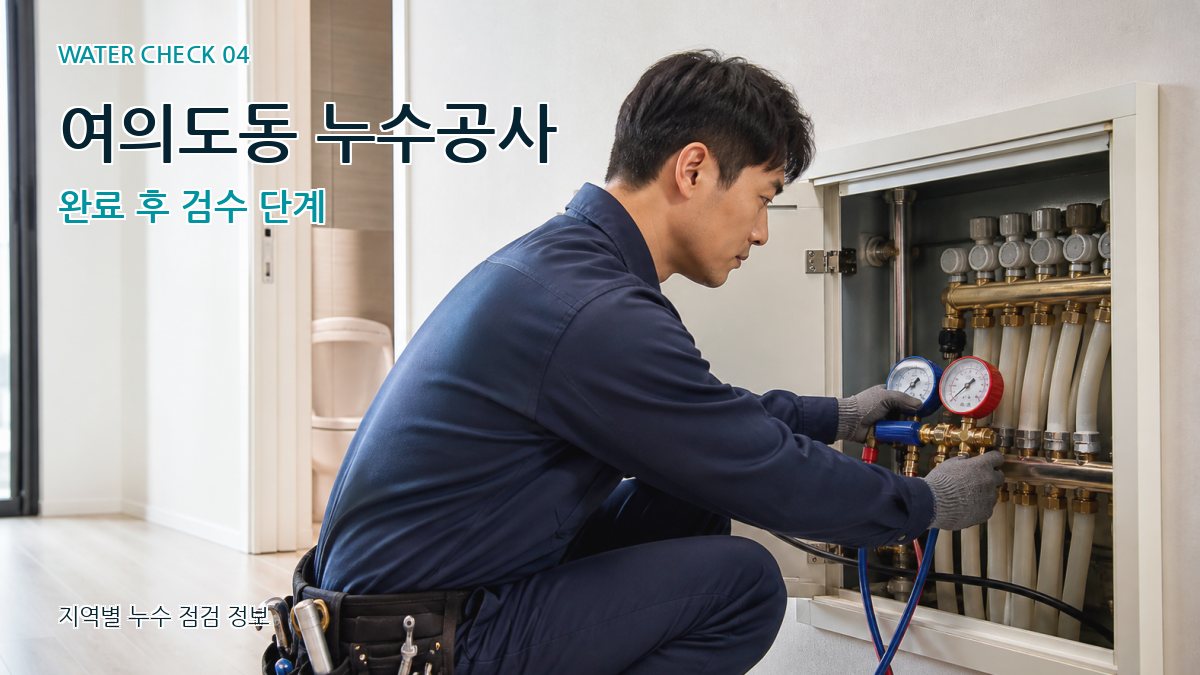 여의도동 누수탐지 누수탐지 이미지