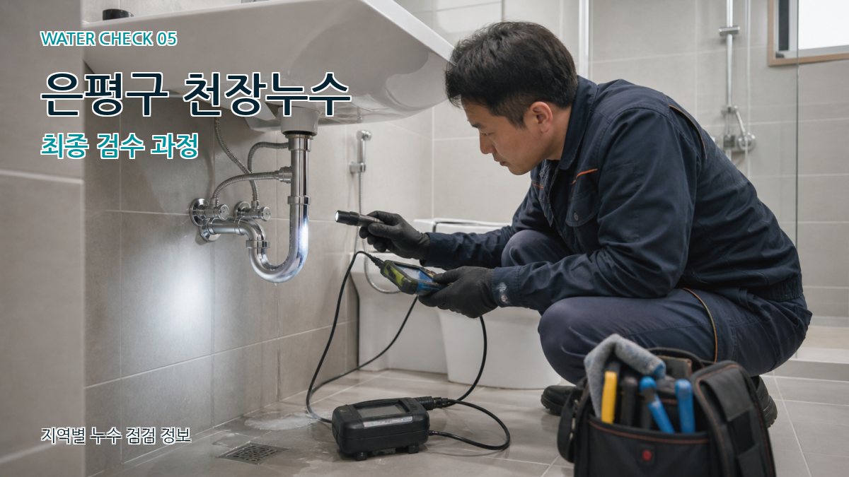은평구 천장누수 최종 검수 과정