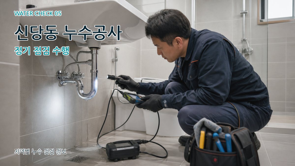 신당동 누수공사 정기 점검 수행