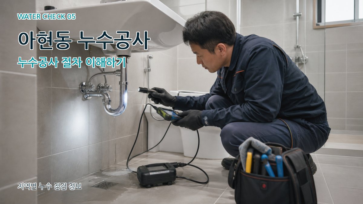 아현동 누수공사 누수공사 절차 이해하기