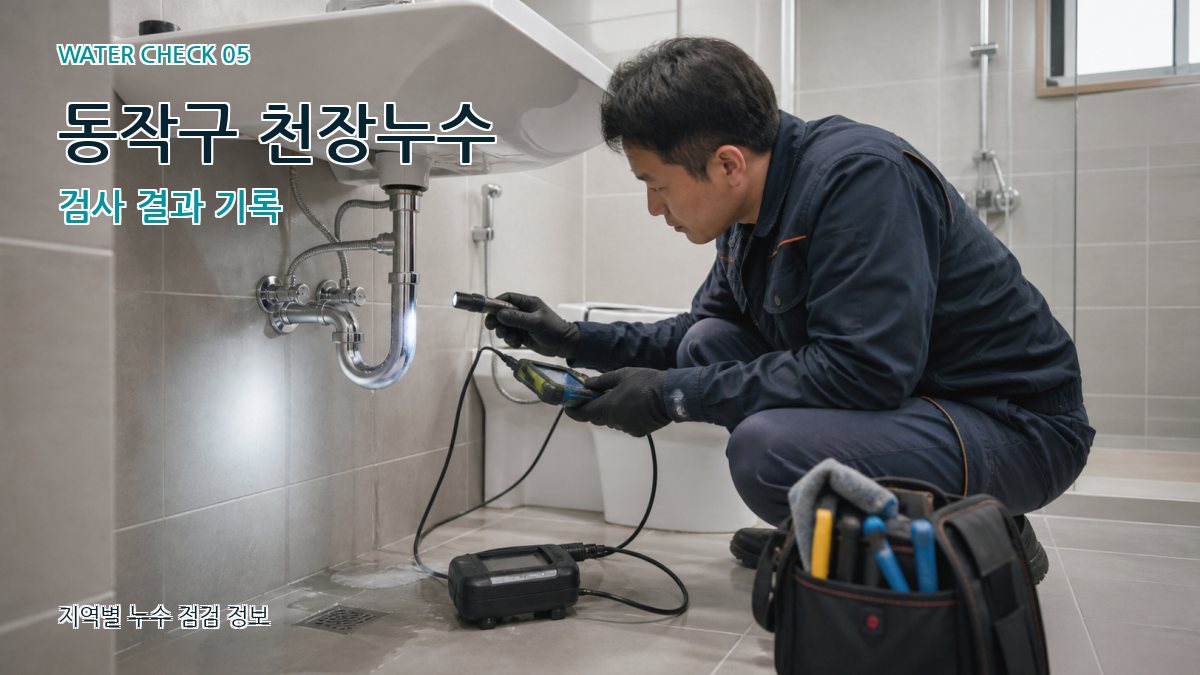동작구 누수공사 누수탐지 이미지