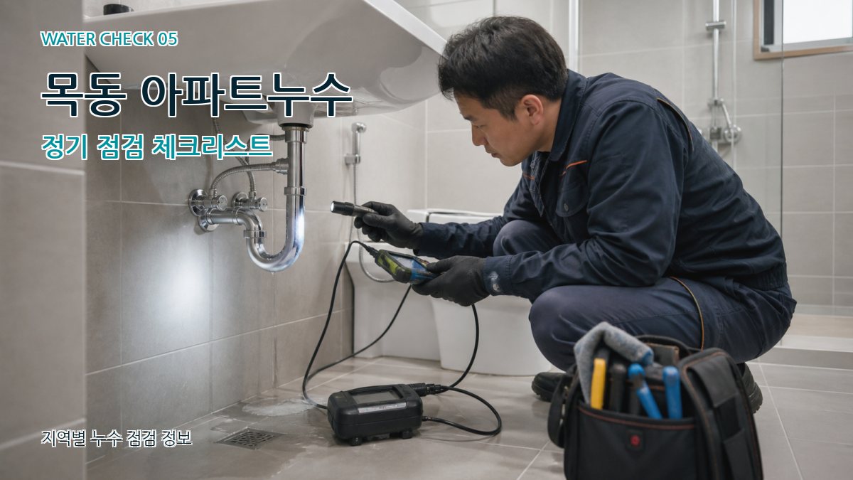 목동 누수공사 누수탐지 이미지