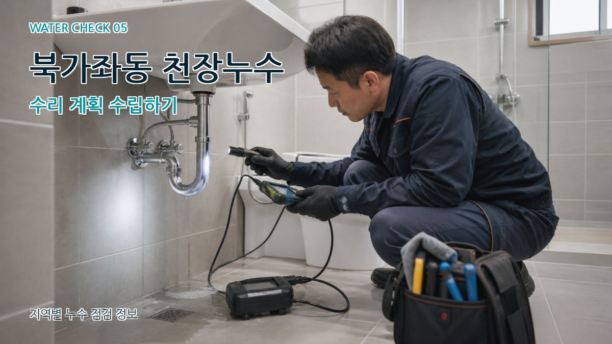 북가좌동 천장누수 수리 계획 수립하기
