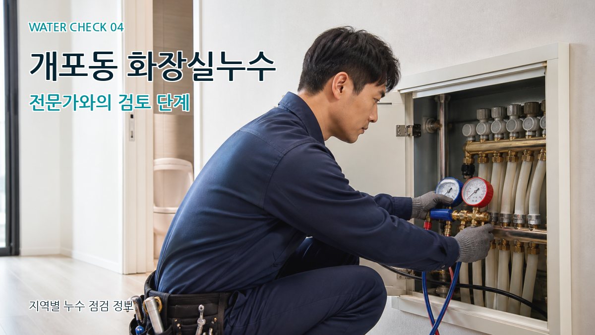 개포동 누수탐지 누수탐지 이미지